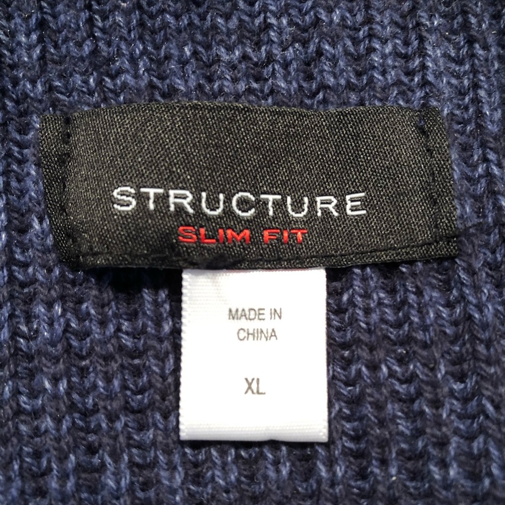 Structure Full Zip Sweater - Picture 3 of 4